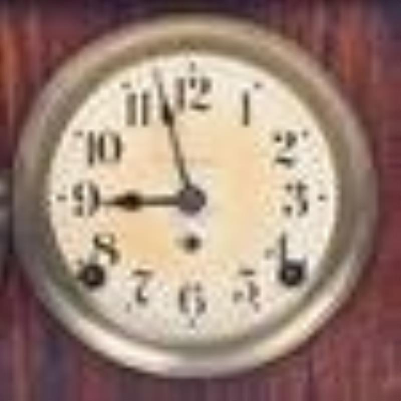 Seth Thomas \\\”Solo\\\” Adamantine Mantle Clock