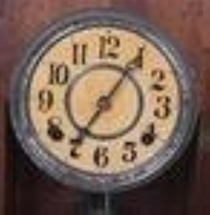 Walnut Ingraham & Co shelf clock