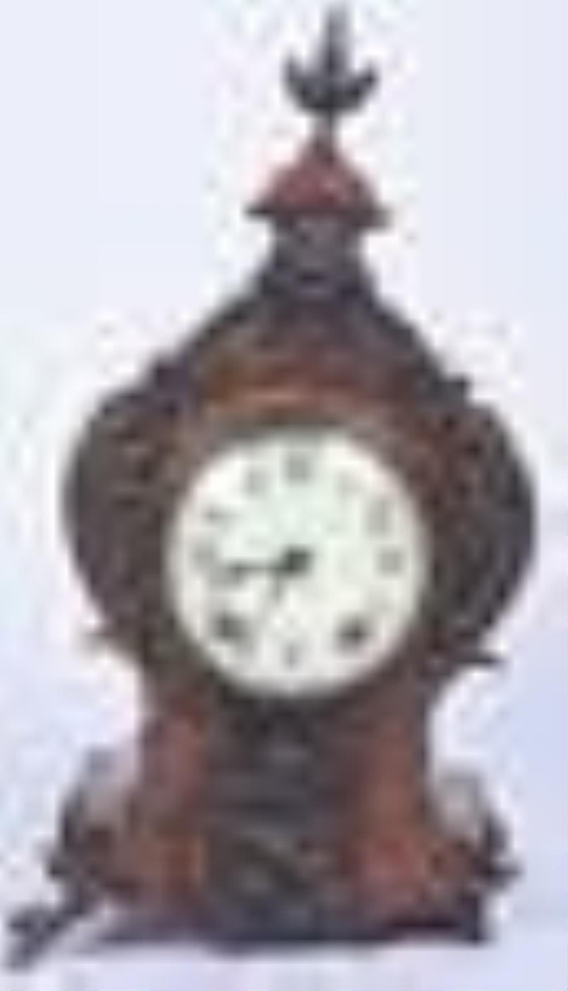 German rococo shelf clock