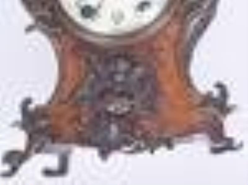 German rococo shelf clock