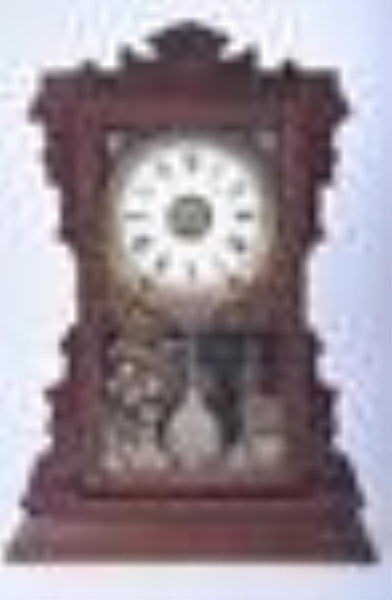 Seth Thomas Walnut Shelf Clock