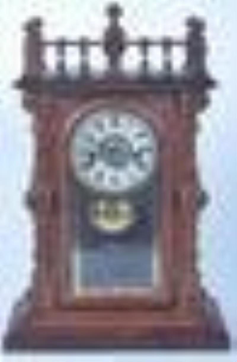 EN Welch rosewood Patti Gerster shelf clock