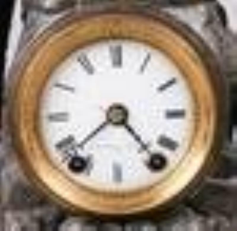 Seth Thomas Rebecca at the Well Figural Mantle Clock