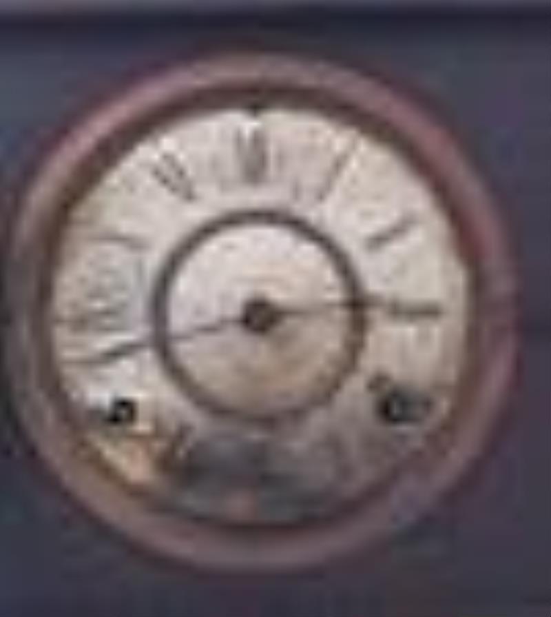 Waterbury Cast Iron Mantle Clock