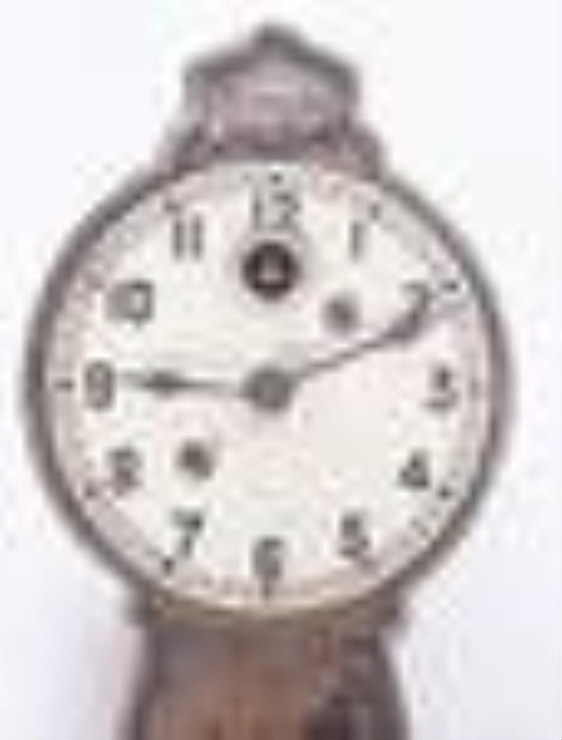 Novelty Lux horse & stagecoach wall clock