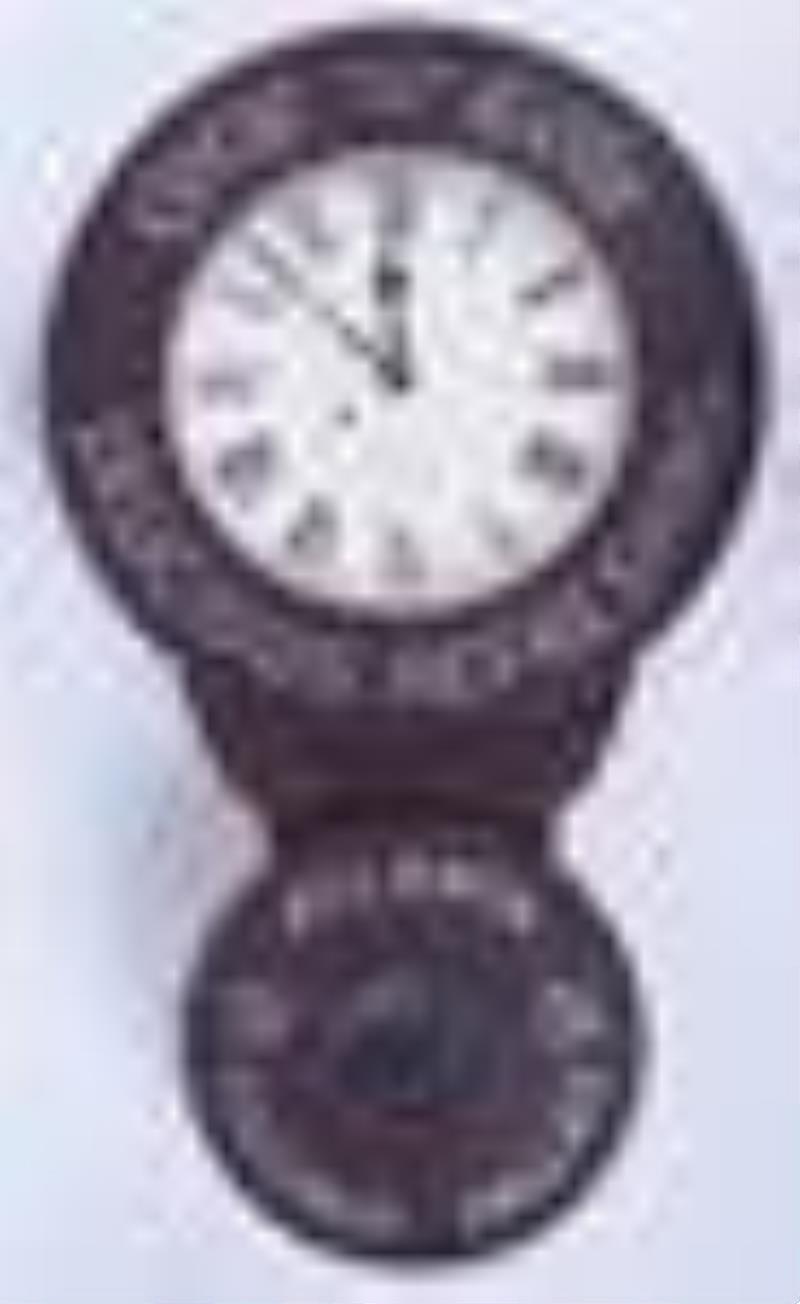 Repro Baird Advertising Clock Coca Cola