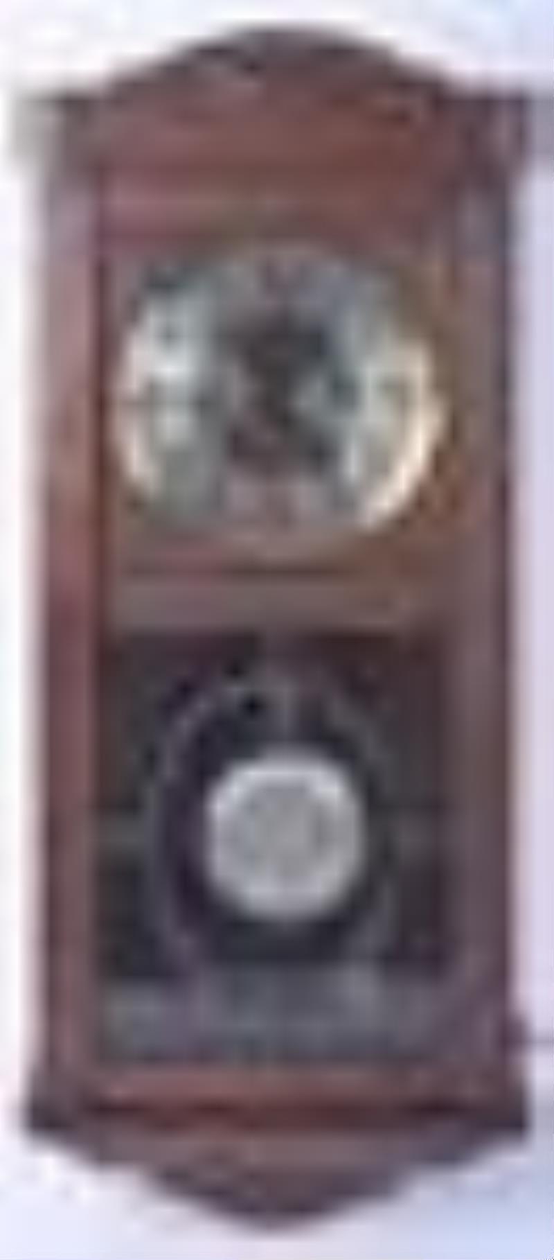 Gustav Becker, German box wall clock