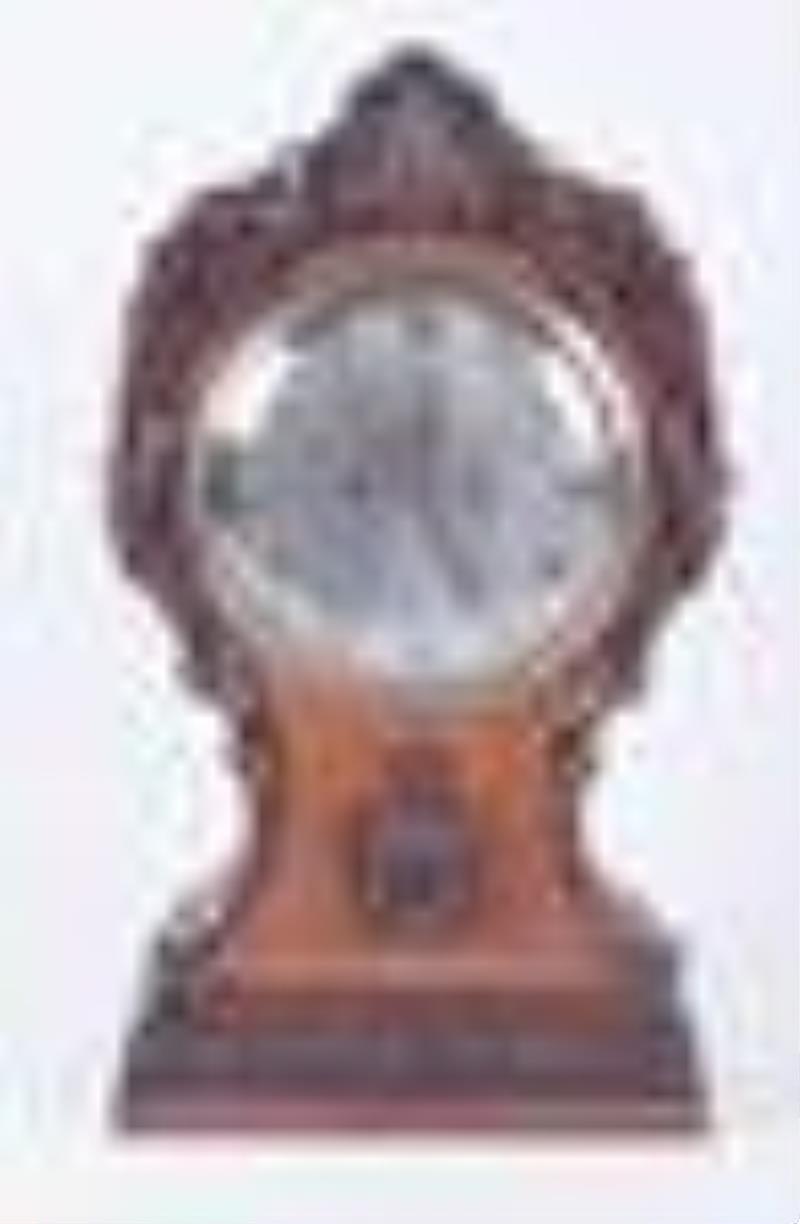 Regency Fusee Silvered Dial \\\”Balloon\\\” Bracket Clock