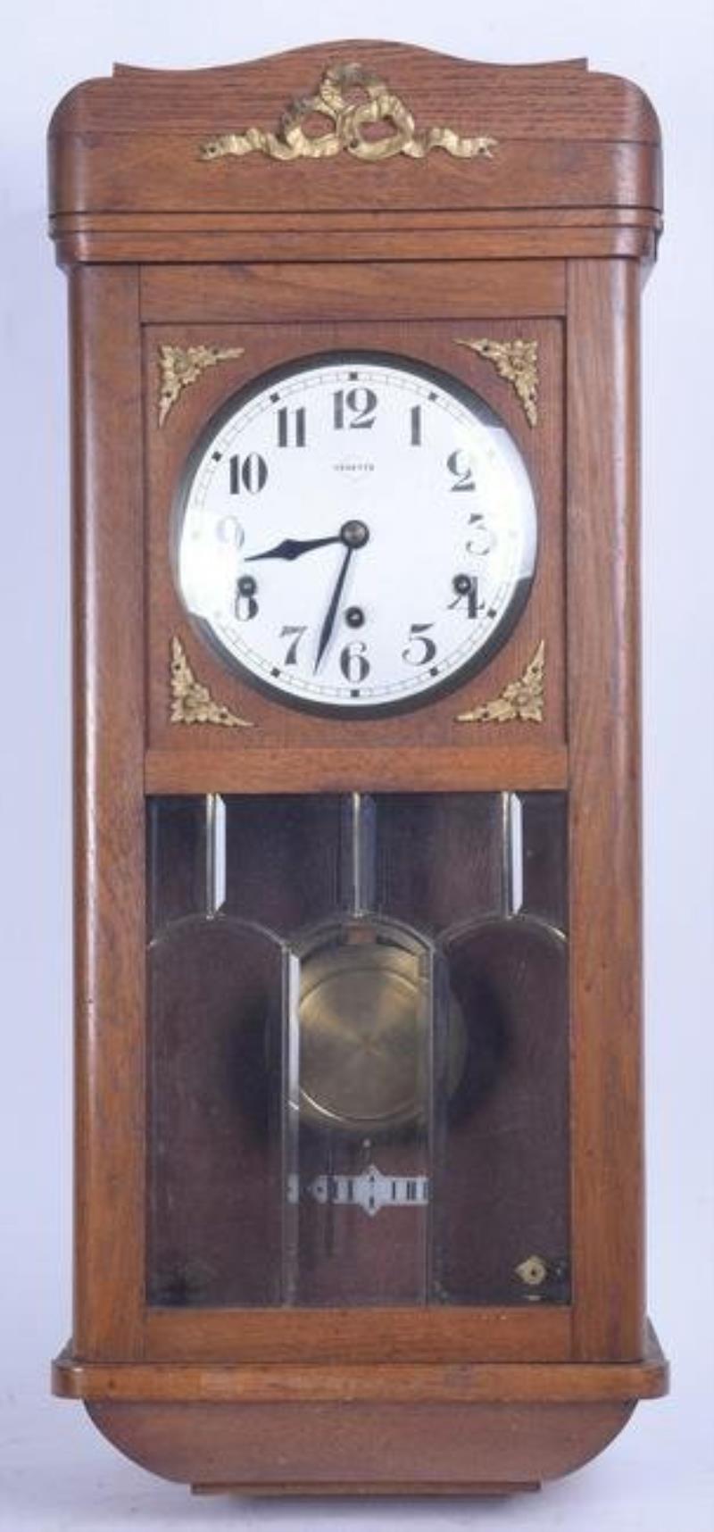 Oak Vedette French Spring Wall clock