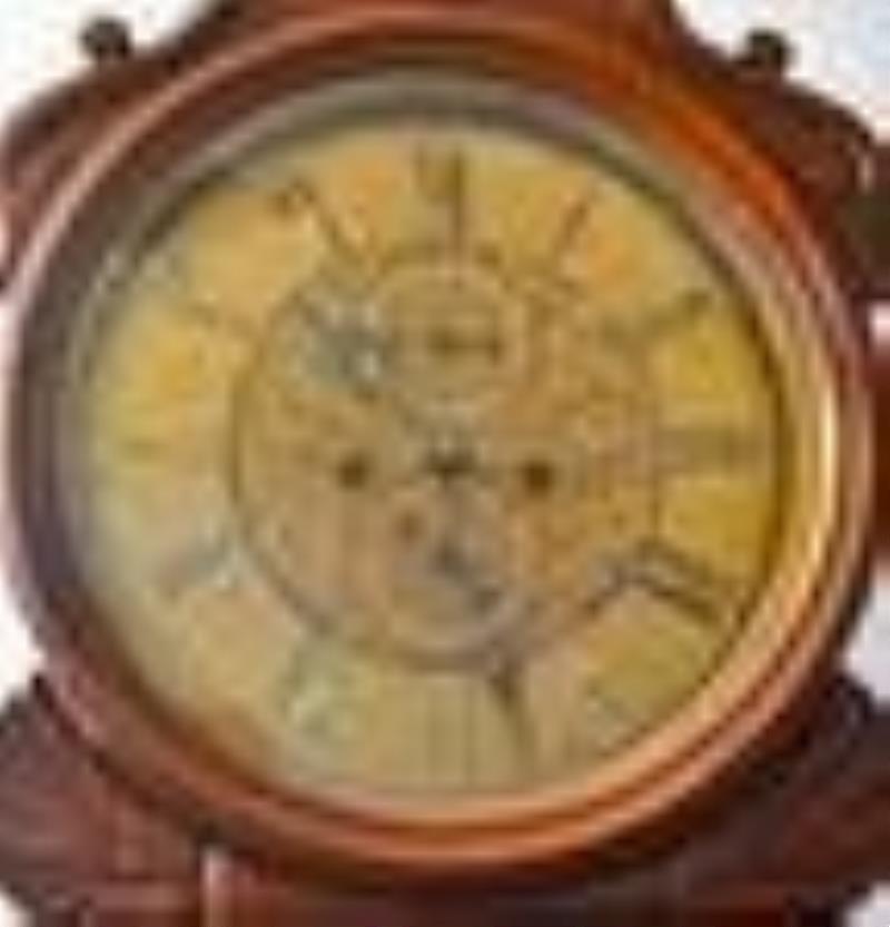 Scottish Mahogany Victorian Tall Clock