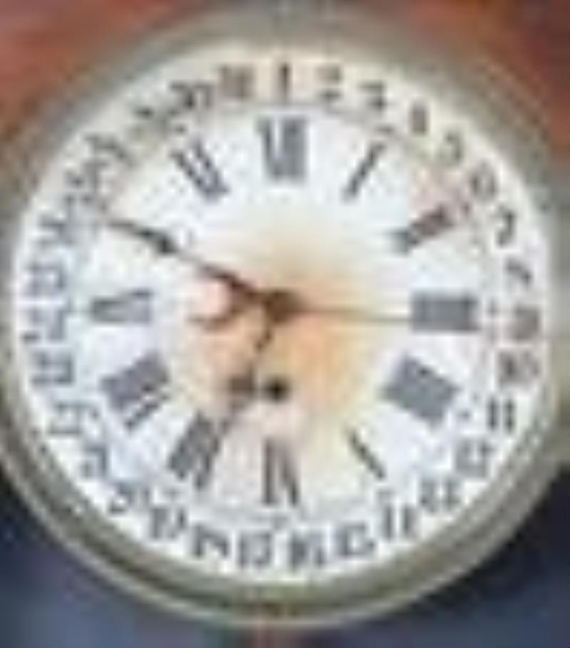 Sessions Oak Regulator \\\”E\\\” Calendar Clock