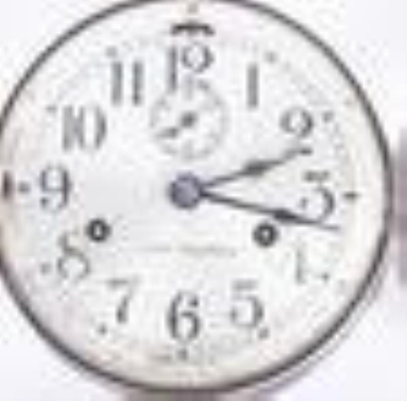 Seth Thomas \\\”Ships Bell\\\” wall clock
