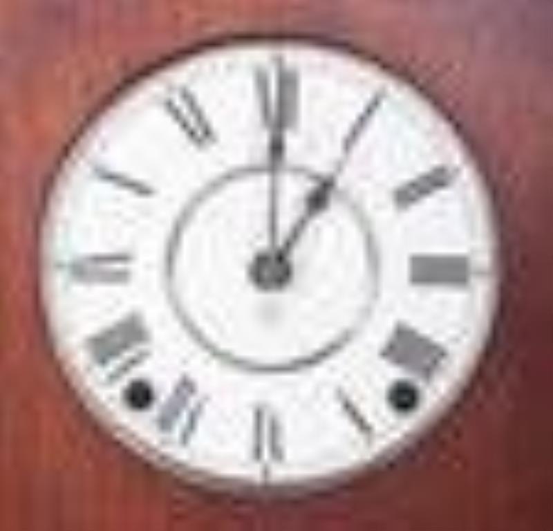 Seth Thomas Panama Eight Day Wall Clock