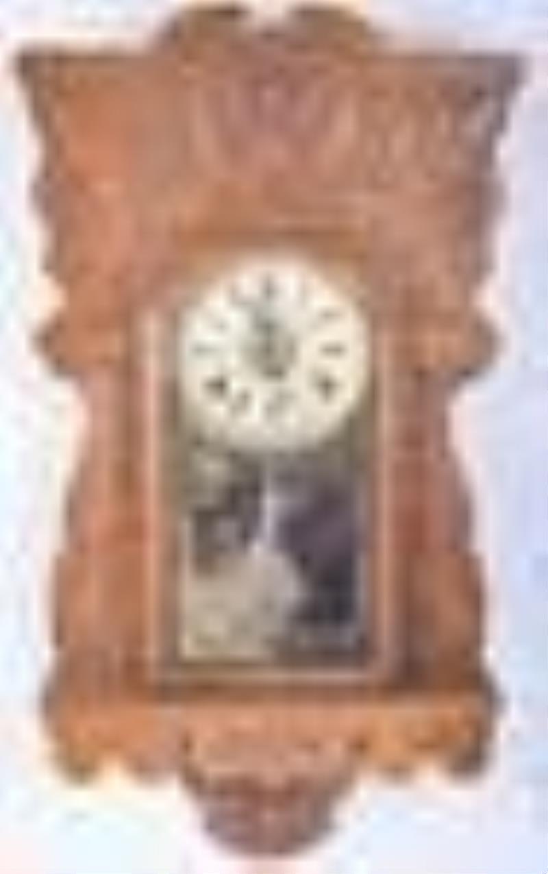 Hanging Gingerbread Clock