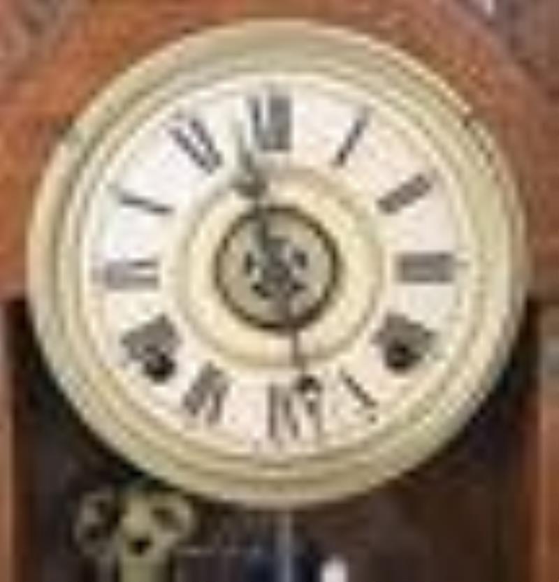 Hanging Gingerbread Clock