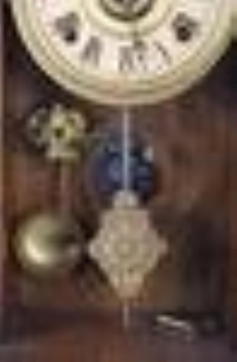Hanging Gingerbread Clock