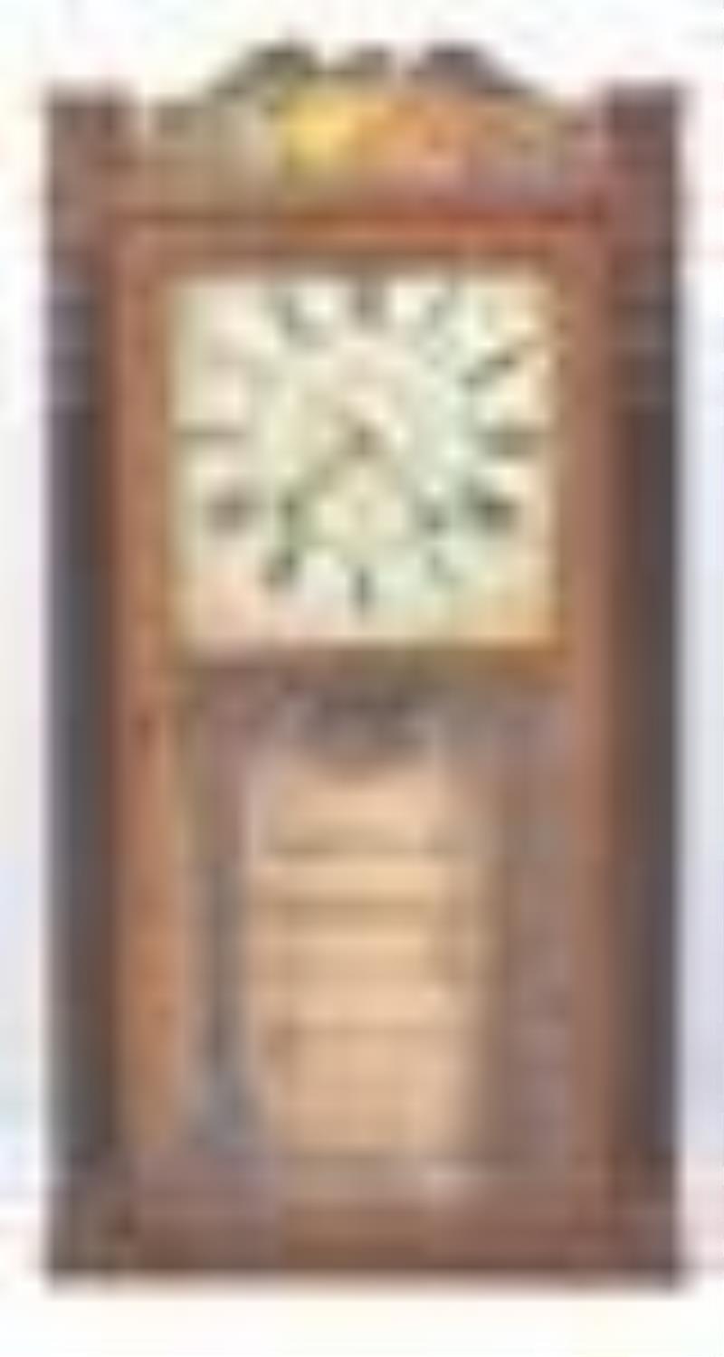 Elisha Hotchkiss Jr column shelf clock