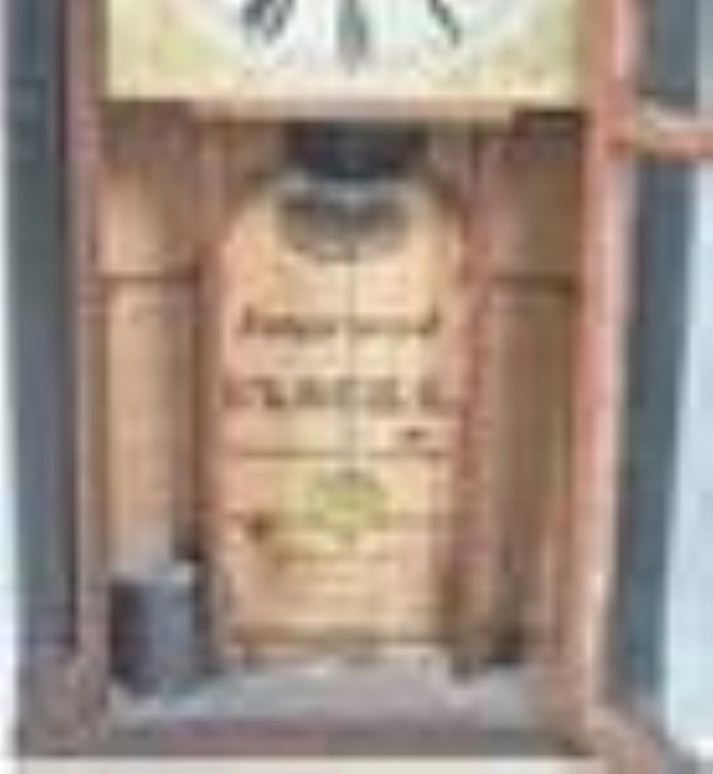 Elisha Hotchkiss Jr column shelf clock