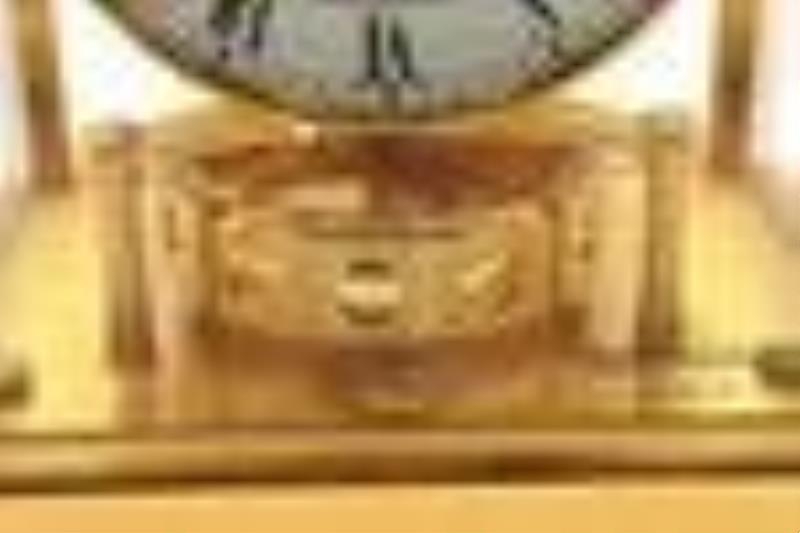 Jaeger Le Coultre \\\”Elysee\\\” Atmos Gold Clock