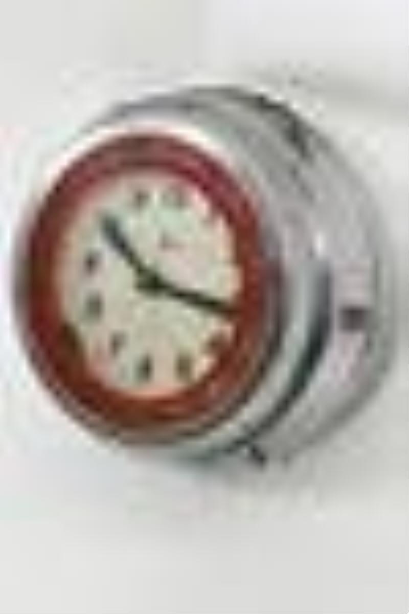 Vintage Neocraft Neon Spinner Illusion Wheel Clock