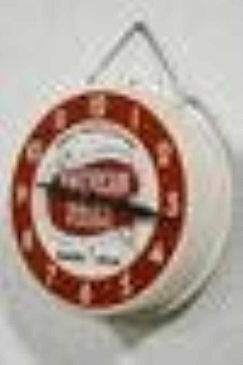 Vintage American Dairy Foods Advertising Clock