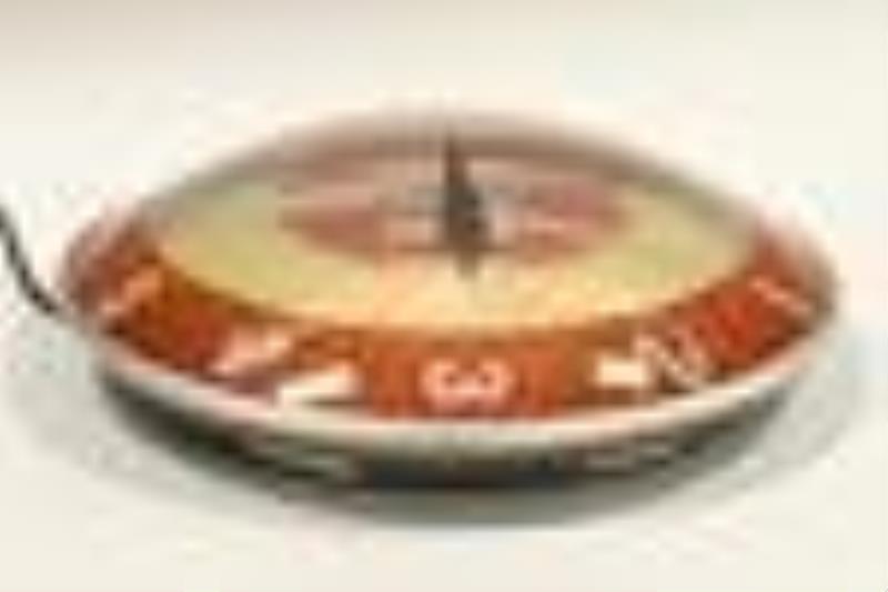 Modern Elgin Bicycles Double Bubble Lighted Clock