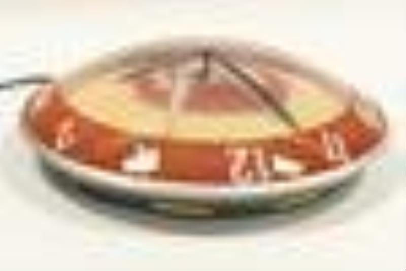 Modern Elgin Bicycles Double Bubble Lighted Clock