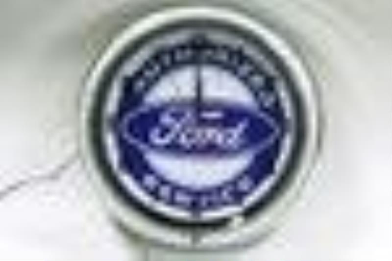 Modern Ford Authorized Service Neon Clock