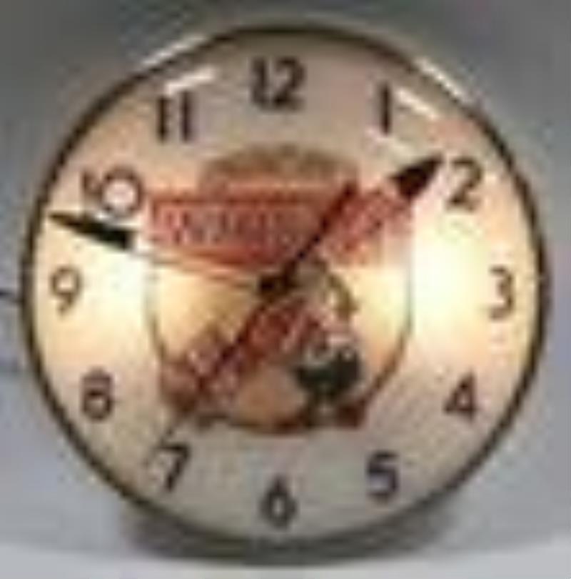 Whistle Soda Lighted Advertising Pam Clock