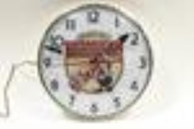 Whistle Soda Lighted Advertising Pam Clock
