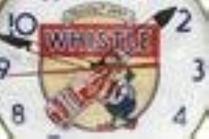 Whistle Soda Lighted Advertising Pam Clock