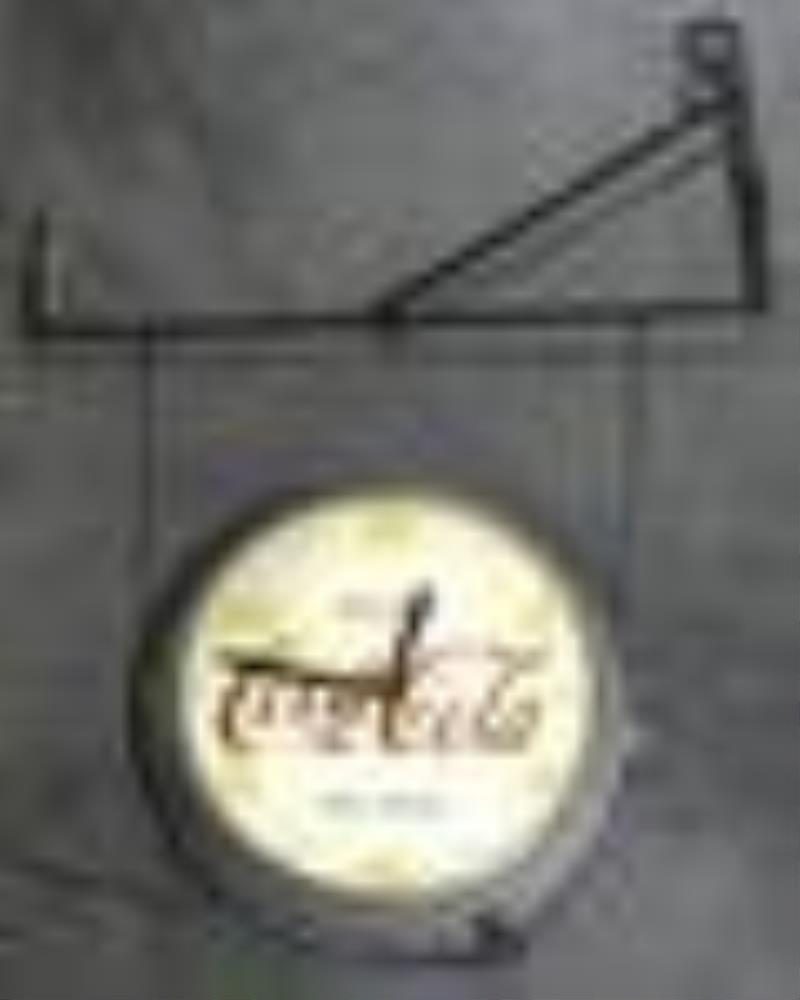 Vintage 22\\\” Coca-Cola Lighted Adv Clock w/ Bracket
