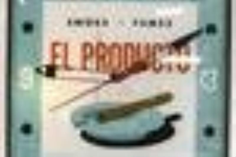Vintage El Producto Cigars Lighted Glass Adv Clock