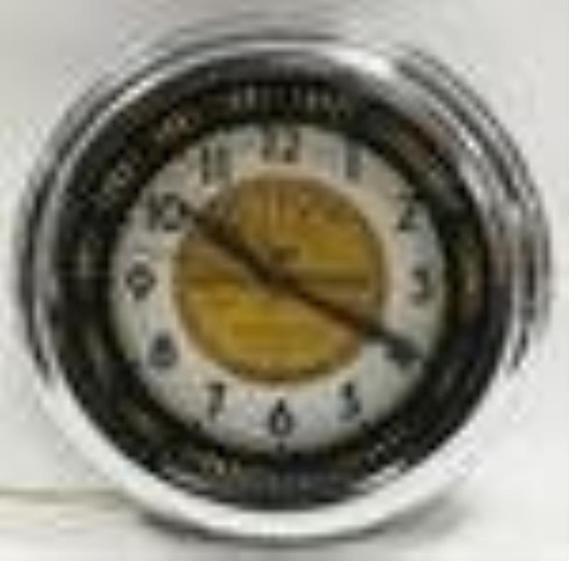 Vintage Sun Records 40th Anniv Neon Spinner Clock