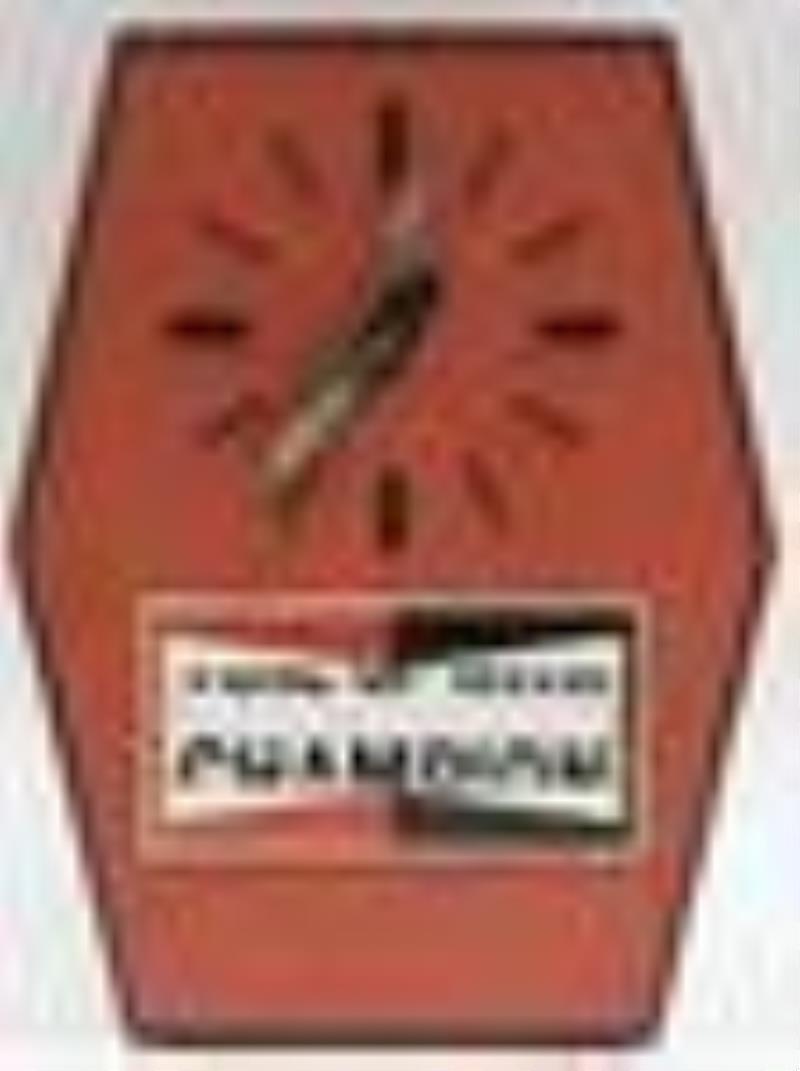 Vintage Champion Spark Plugs Motion Adv Clock