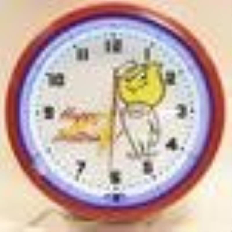 20\\\” Esso Oil Drop Man Fantasy Neon Adv Clock