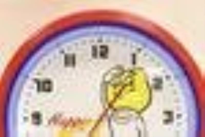 20\\\” Esso Oil Drop Man Fantasy Neon Adv Clock