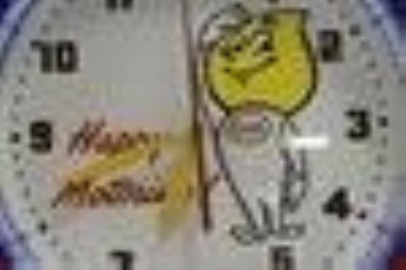 20\\\” Esso Oil Drop Man Fantasy Neon Adv Clock