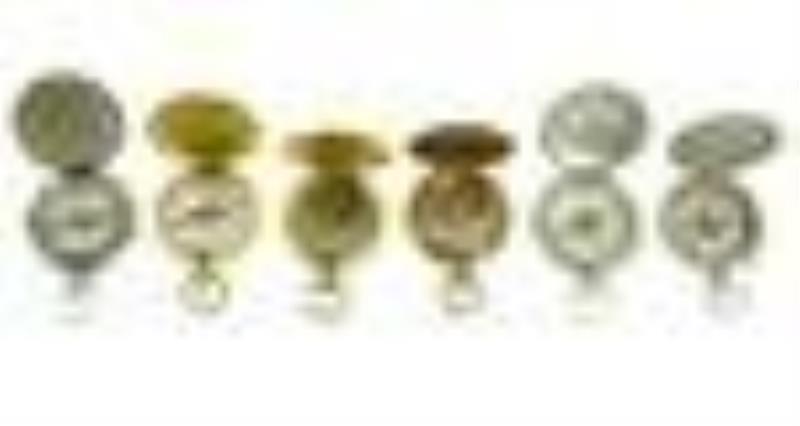 Pocket Barometer, Ball Clock, Compasses