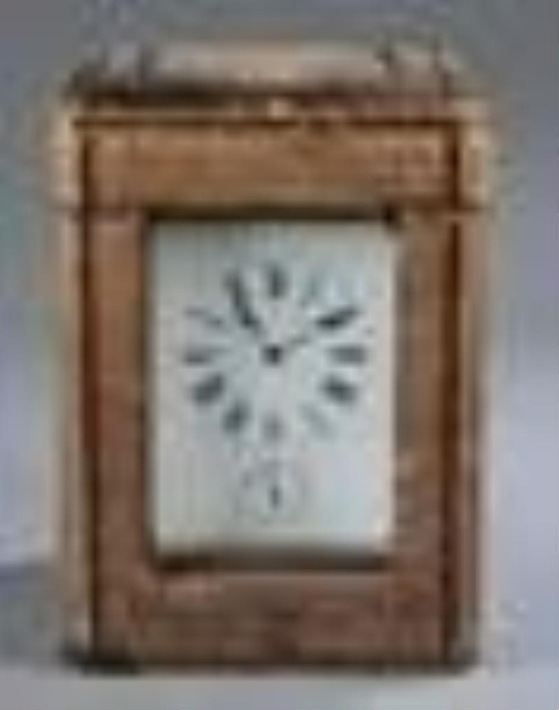 Tiffany & Co. carriage alarm clock.