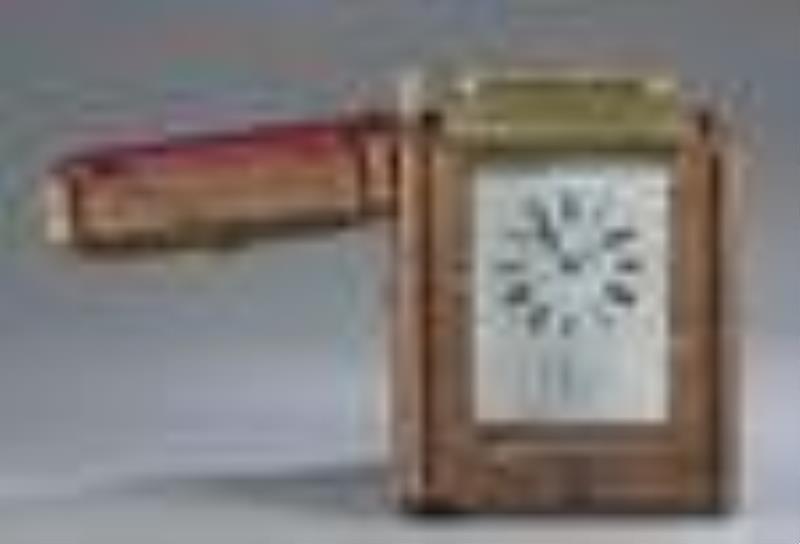 Tiffany & Co. carriage alarm clock.