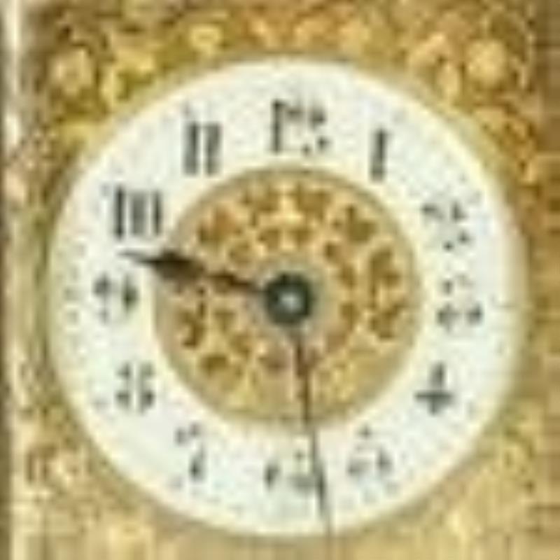 Antique French Gilt Bronze Carriage Clock