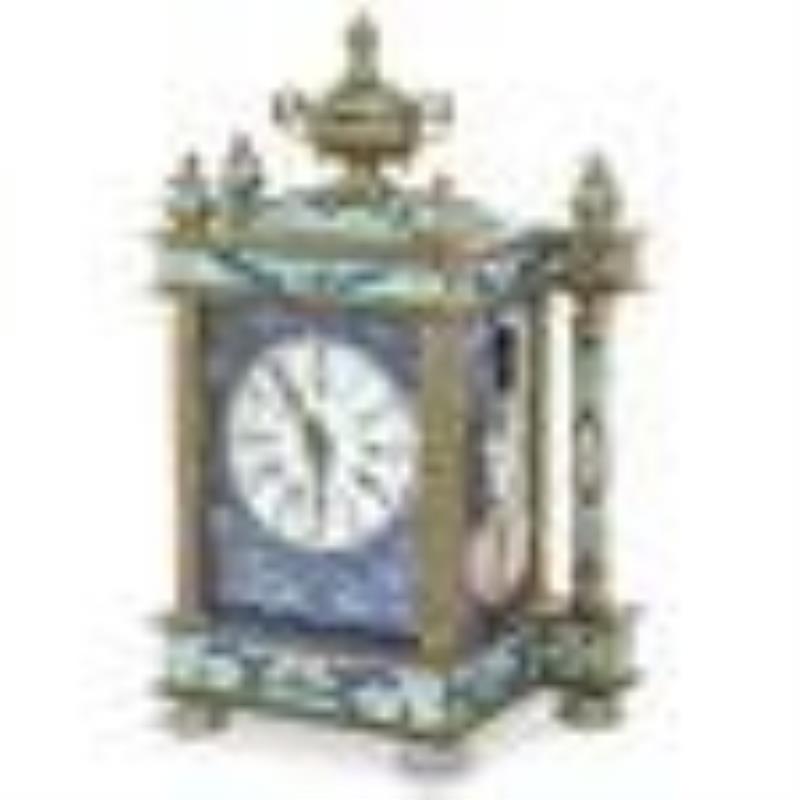 Cloisonne Desk Clock Price Guide