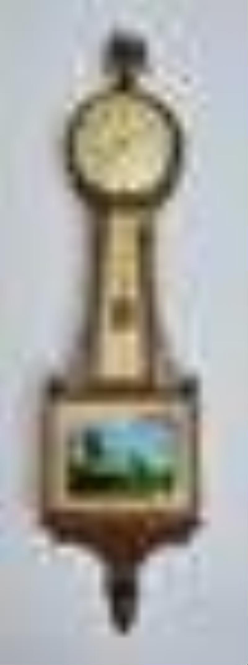 Waltham Banjo Wall Clock
