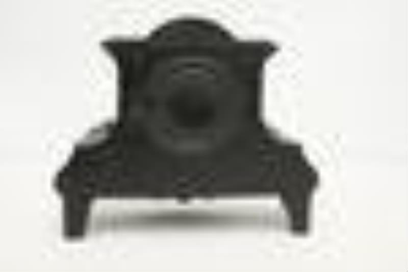 A cast case 8-day Ansonia clock