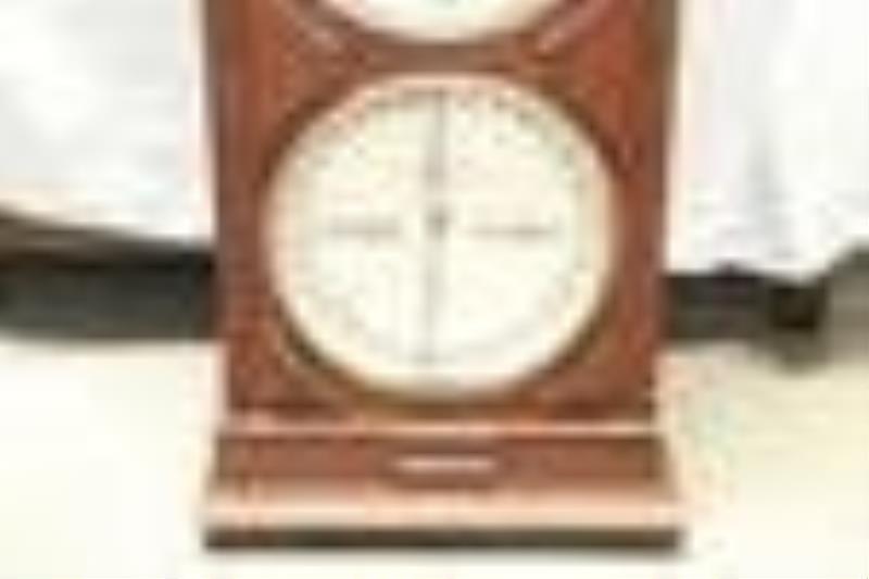 American 8-day calendar clock by Ithaca, c1880