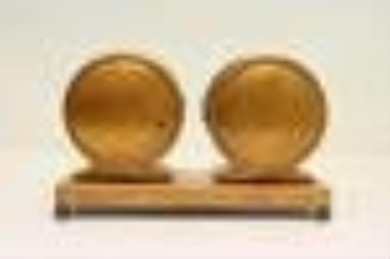 ship and bell clock and barometer by Chelsea