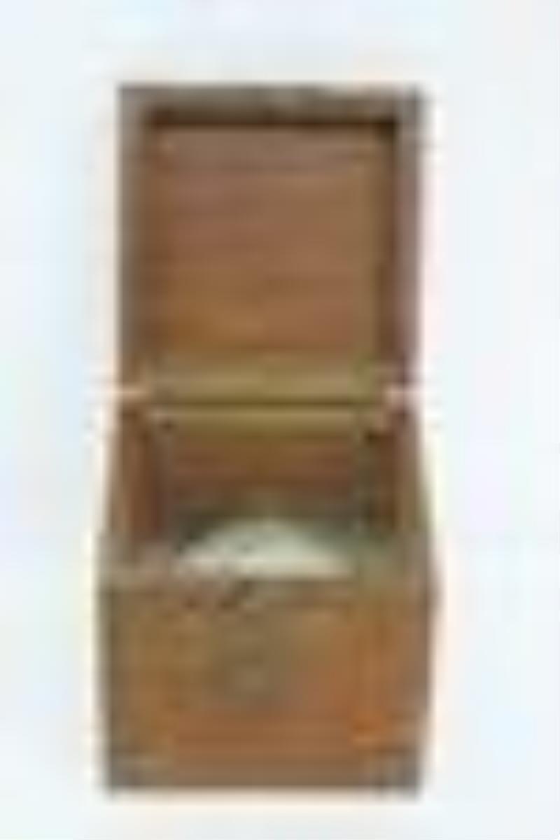 Antique Waltham ship clock in original wood box
