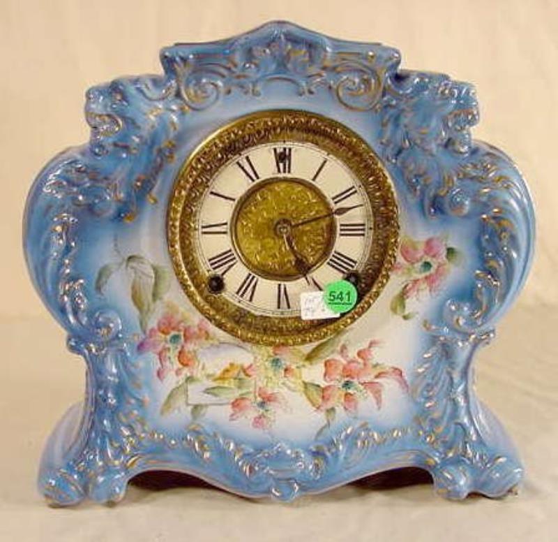 Gilbert No. 411 China Case Clock