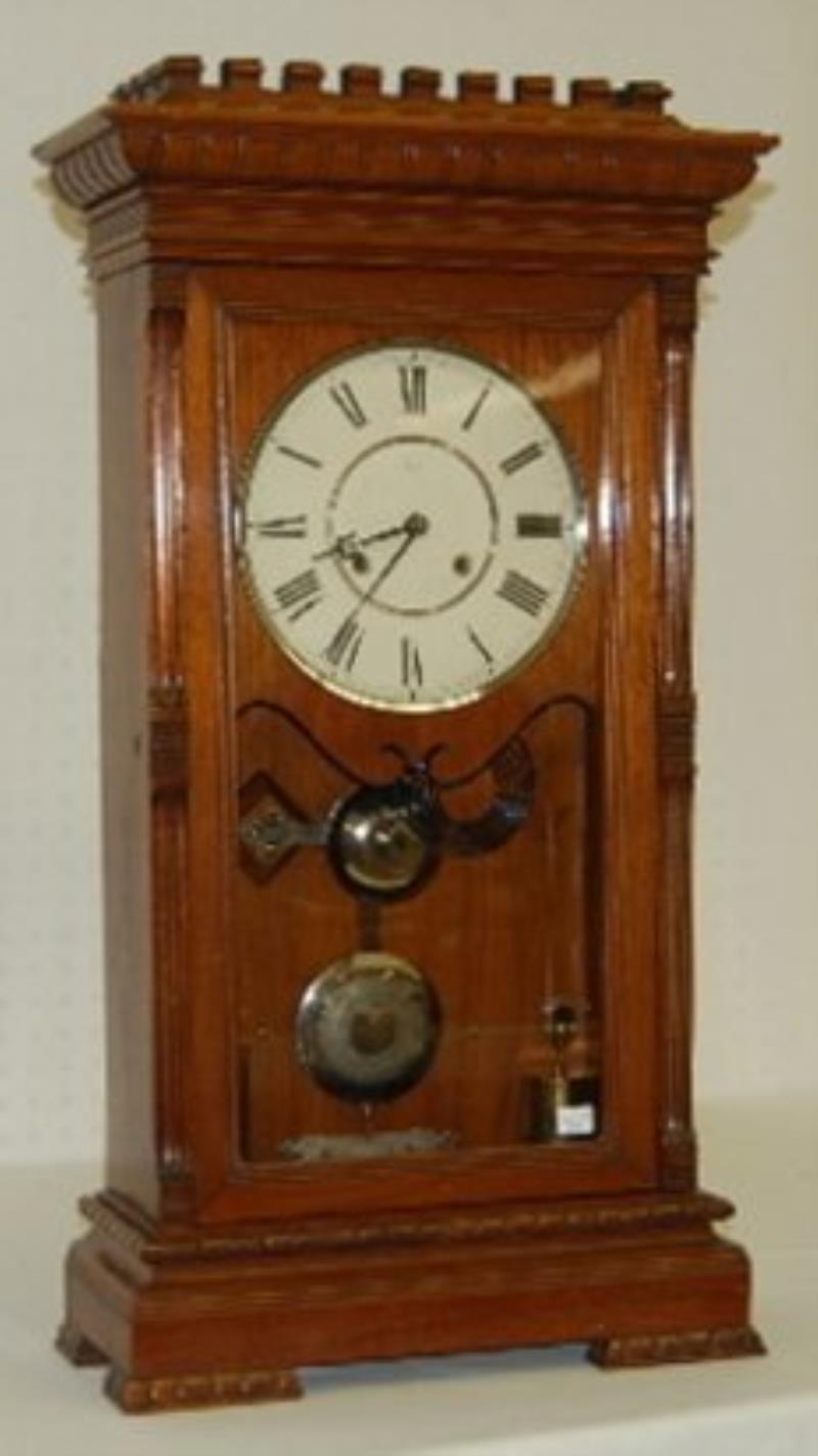 Seth Thomas Walnut “Garfield” Shelf Clock